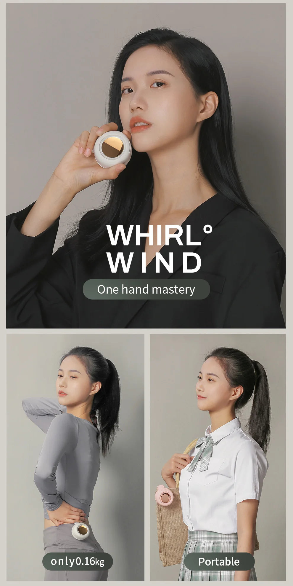 2026 Summer Clip-On Small Fan 360° Adjustable Lightweight And Portable Fan Suitable For Hands-Free Portable Fans When Going Out