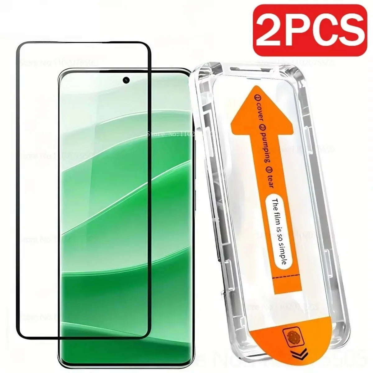 2Pcs Tempered Glass Screen Protector for Xiaomi 15 Pro 15 Ultra 14T Pro 12X 12T 13 Pro 13 Ultra 13 Lite Bubble-Free Installation