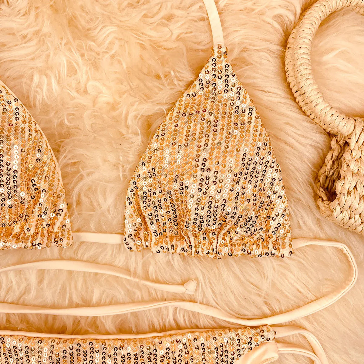 Sequins S - L  Glitter Shiny Bikini Women Swimwear Female Swimsuit Two-pieces Bikini set Brazilian Bather Bathing Suit Swim 2026