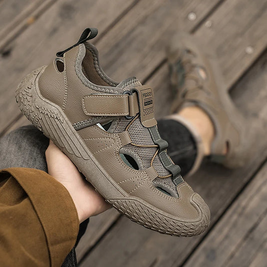Summer Fashion Lightweight Lazy Shoes Breathable Casual Walking Sneakers New Men's Sandals Outdoor Comfortable Male Beach Shoes