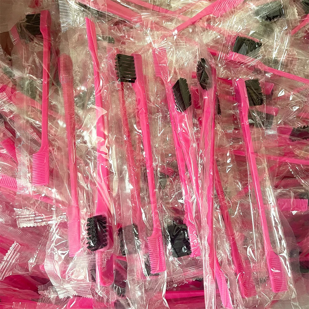 2PCS/5PCS/30PCS Double-Sided Hair Edge Control Brushes-Multifunctional, Hair Brush for Smooth Styling, Eyebrow & Hair Care Tools
