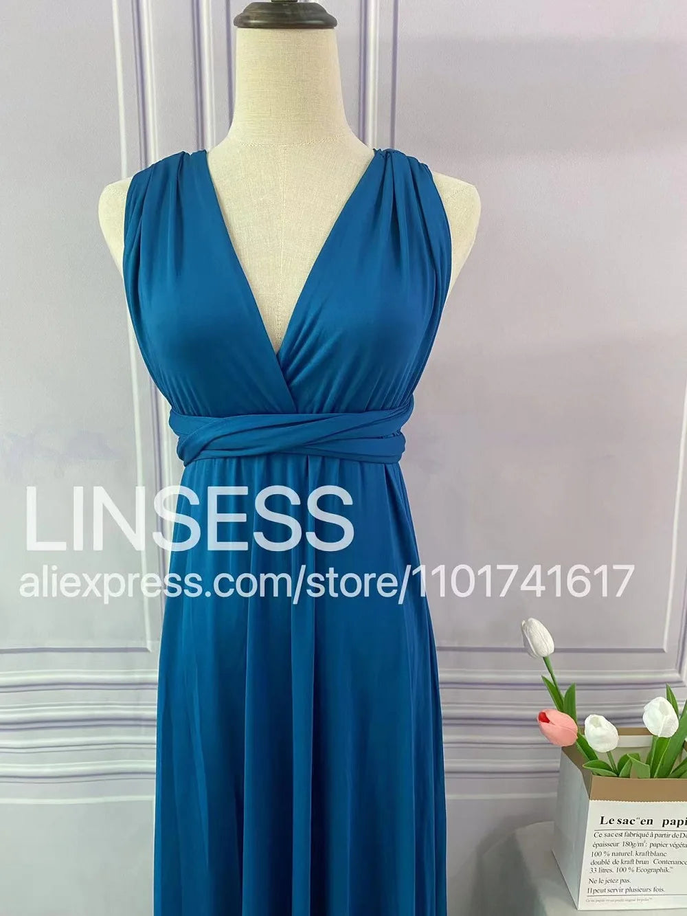 Multiway Maxi Dress Bridesmaid Dress Infinity Cocktail Dress Floor Length Bridesmaid Dress Maxi Dress for Bridesmaid Gifts