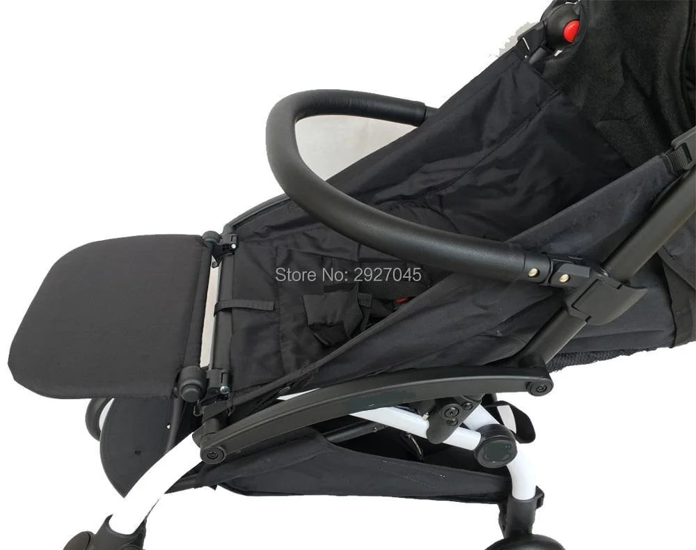 MomTan® Baby Stroller Accessories Armrest PU Leather Bumper Bar Handrail Extend Footboard Compatible with Babyzen YOYO 2  YOYO 3