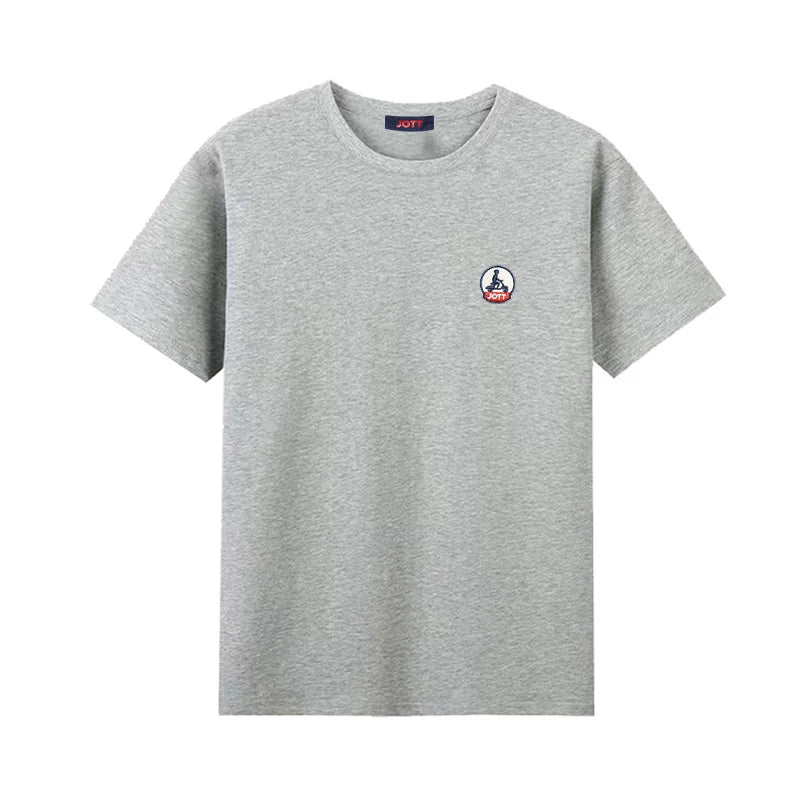 2026 Europe Summer High Quality Tops 100Cotton Men Women T-shirt   Couple Casual Loose O-Neck Short Sleeve Tees