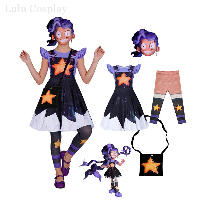 2026 Horror Game Cosplay Costumes Lily Halloween Carnival Party Fancy Dress Up Outfits Girls Role-playing Clothing