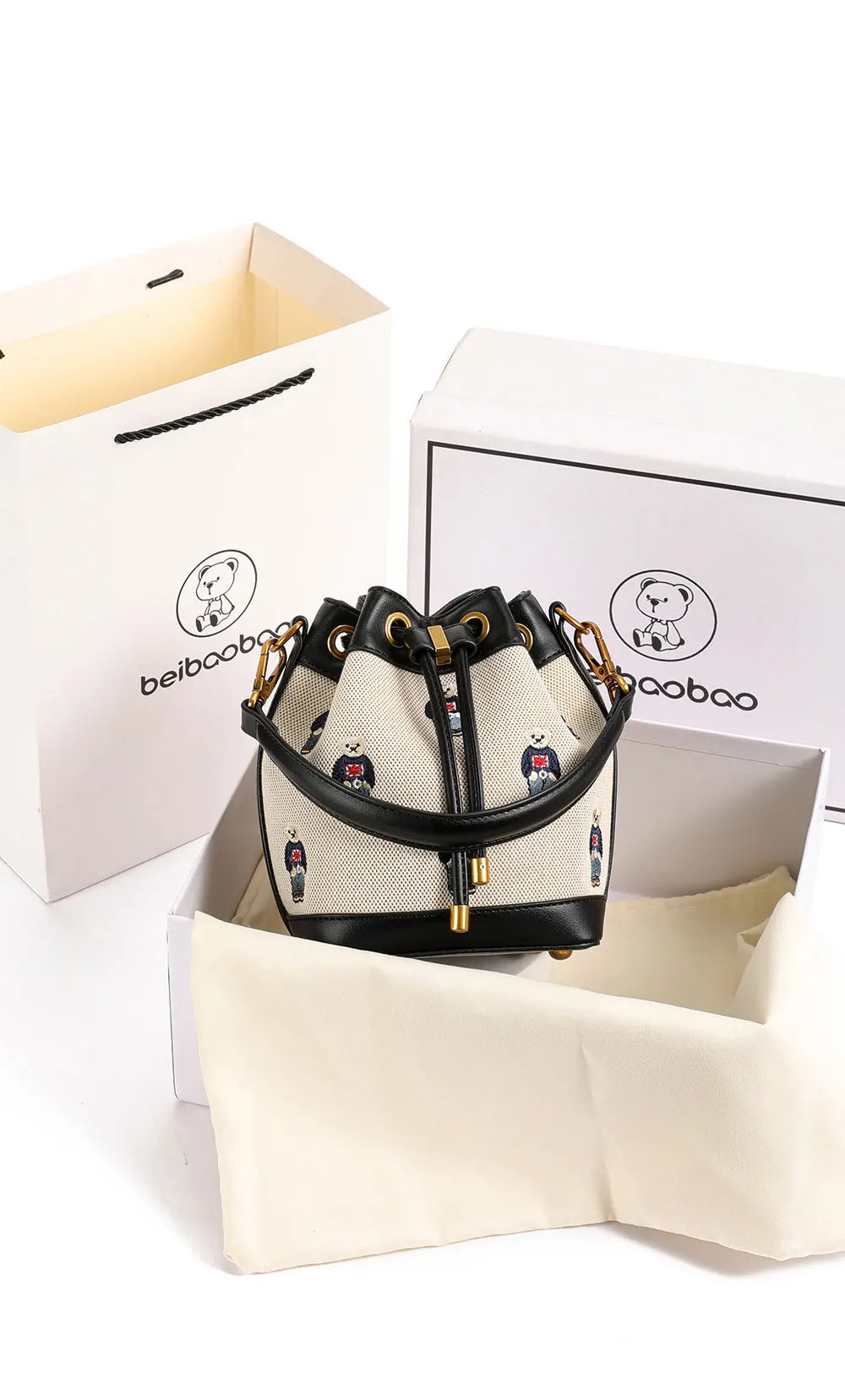 2026 Women's Large Capacity Crossbody Bag Fashion Spring Shoulder Bag Cartoon Bucket Bag Handheld Women's Bag Bags for Woman