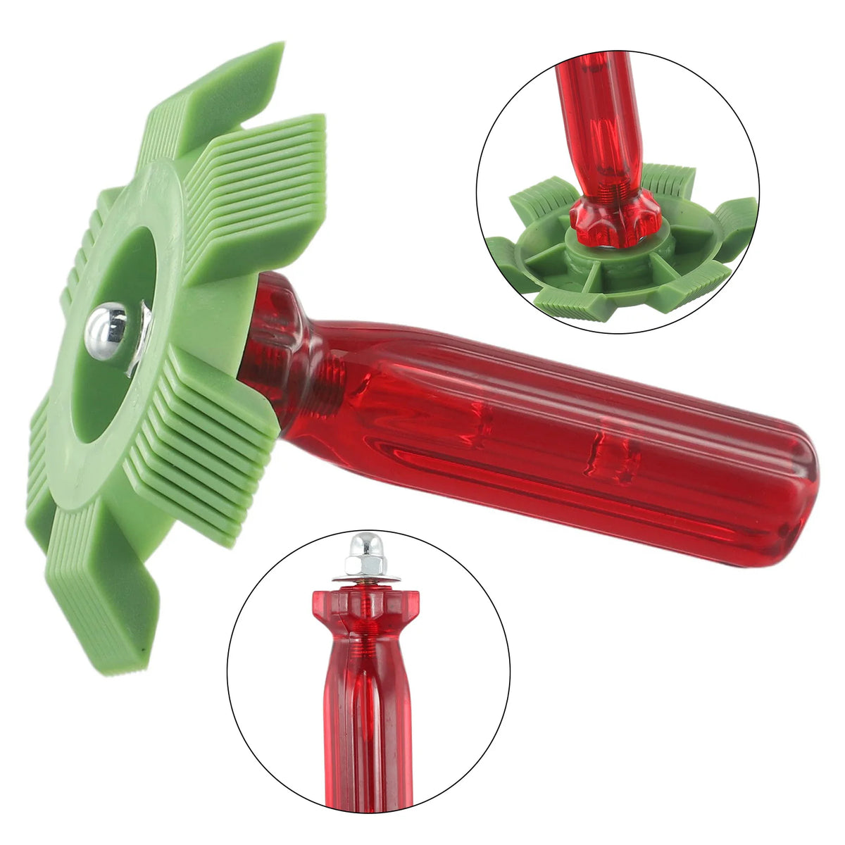 Air Conditioner Fin Repair Comb Cooler Condenser Compact Refrigeration Tool Radiator Fin Comb Rake Cleaner Tool For Auto Coolin
