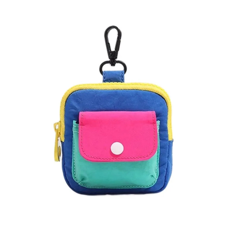 New Niche Coin Wallet, Portable and Compact Color Card Case, Mini Zipper Case