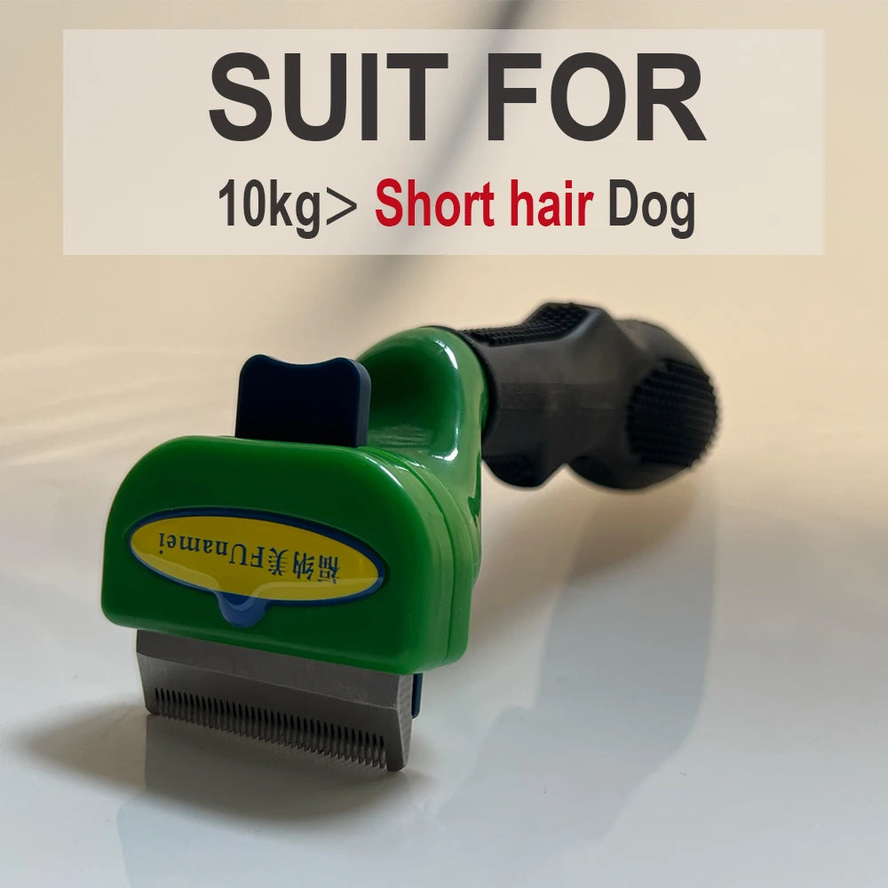 Funamei Dog Comb Dog Hair Removal Brush Cat Grooming Comb Hair Massage Combs 90% Shedding Pet Hair Remover for Dogs Cats Brush