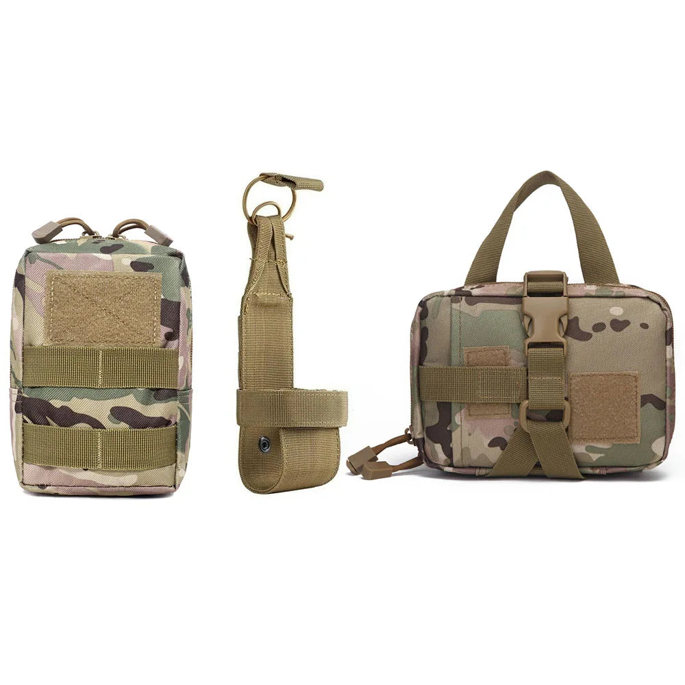 Dog Harness Bag Dog Accessories Military Dog Harness Pouch Pet Multi-purpose Nylon Dog Training Bags Attaching On Harness