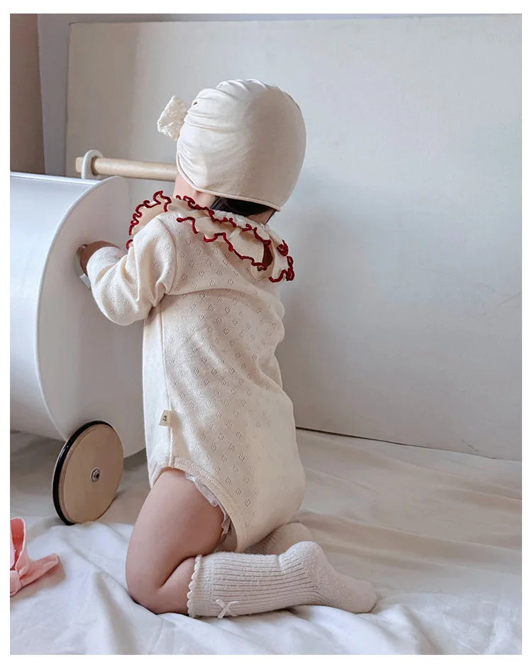 baby girls rompers cute cotton baby boys onesie triangle climbing suit