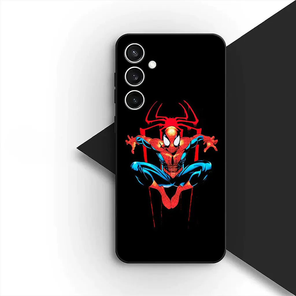 Phone Cover for Motorola Moto G86 G57 E14 E15 G14 G34 G35 G84 G24 A54 G15 Power E22 Casing Soft Case Spider Man Marve Spiderman