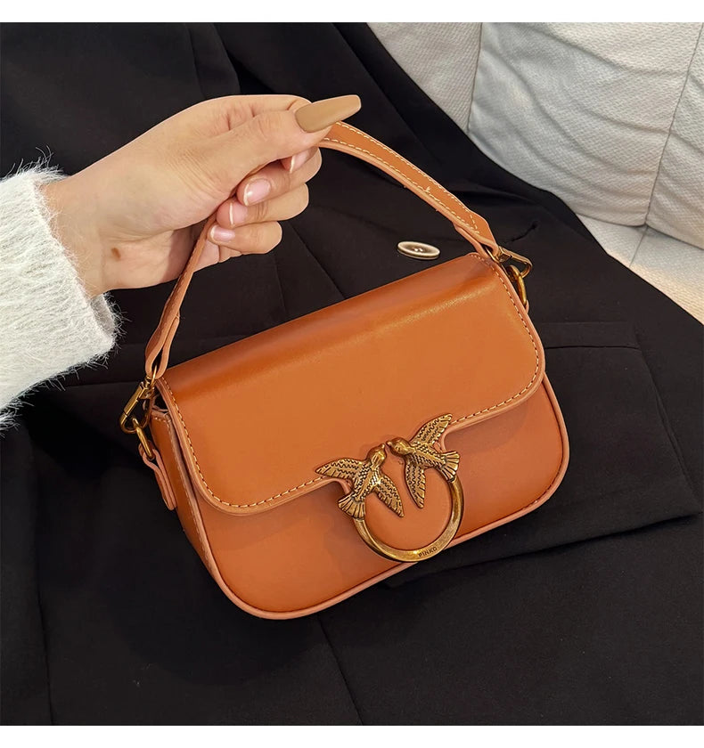 2026 Elegant Fashion Luxury Light Luxury Women's Shoulder Crossbody Bag, Designer Original Leather Tote Bag
