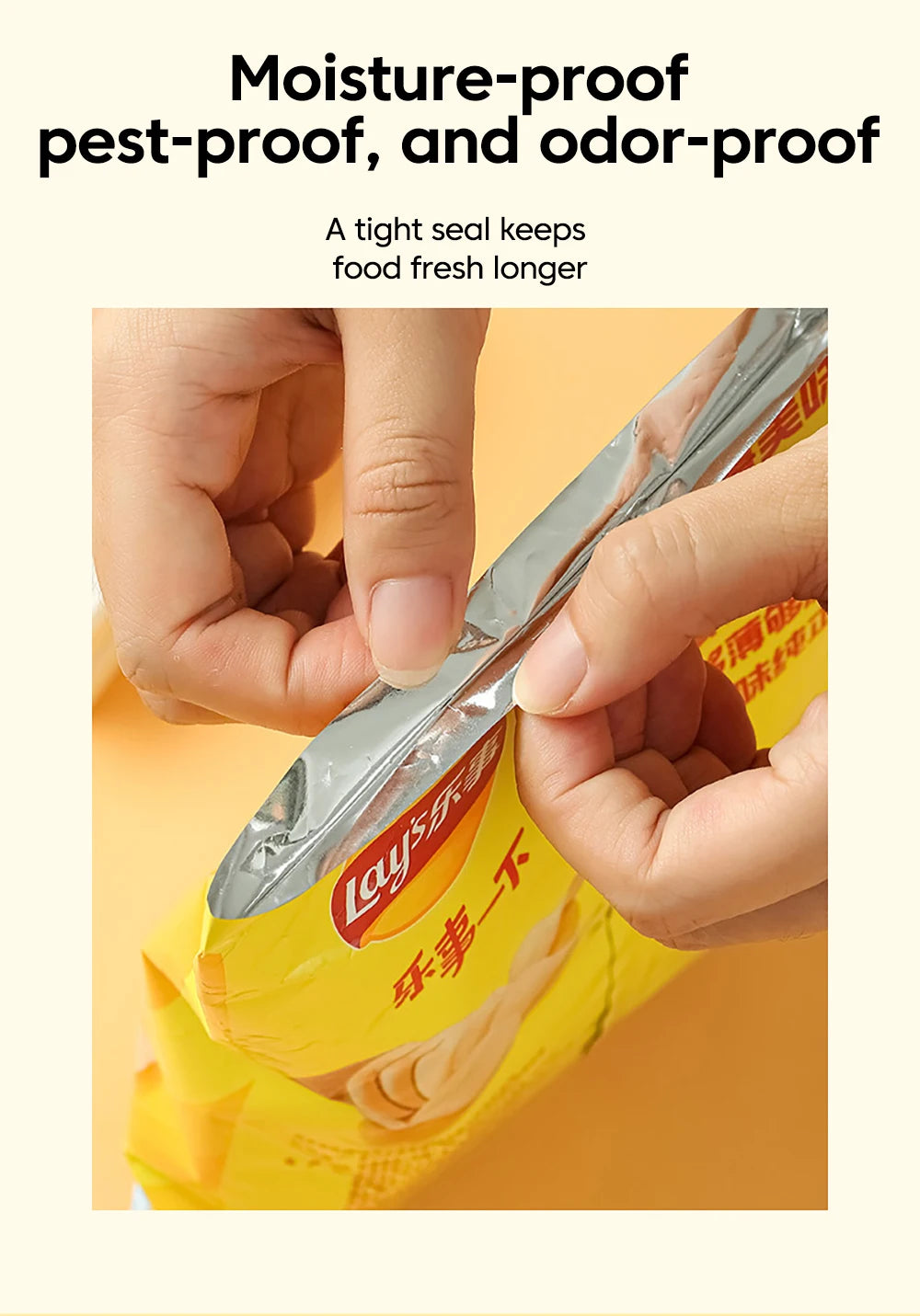 Portable Mini Sealer 2 in 1 Food Plastic Package Bags Sealing Machine USB Rechargeable Magnetic Handheld Plastic Bag Heat Sealer