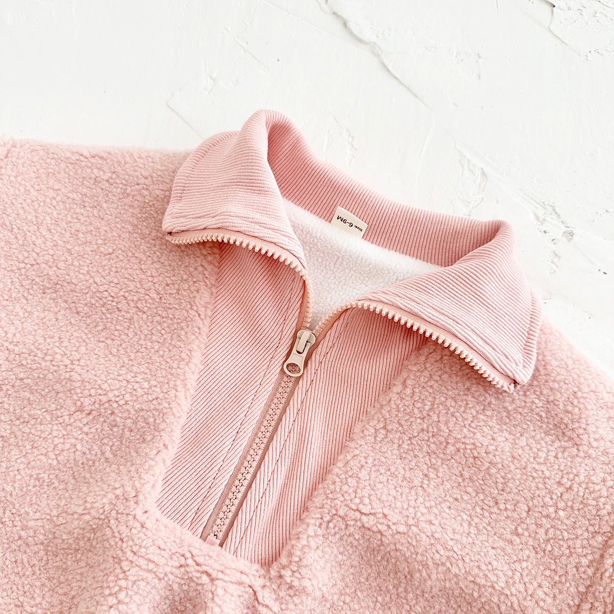 New Winter Baby Boys Girls Coats Fake Lamb Wool Solid Colour Zippered Jacket Top Kids Coat Jackets Children Clothes Overcoats