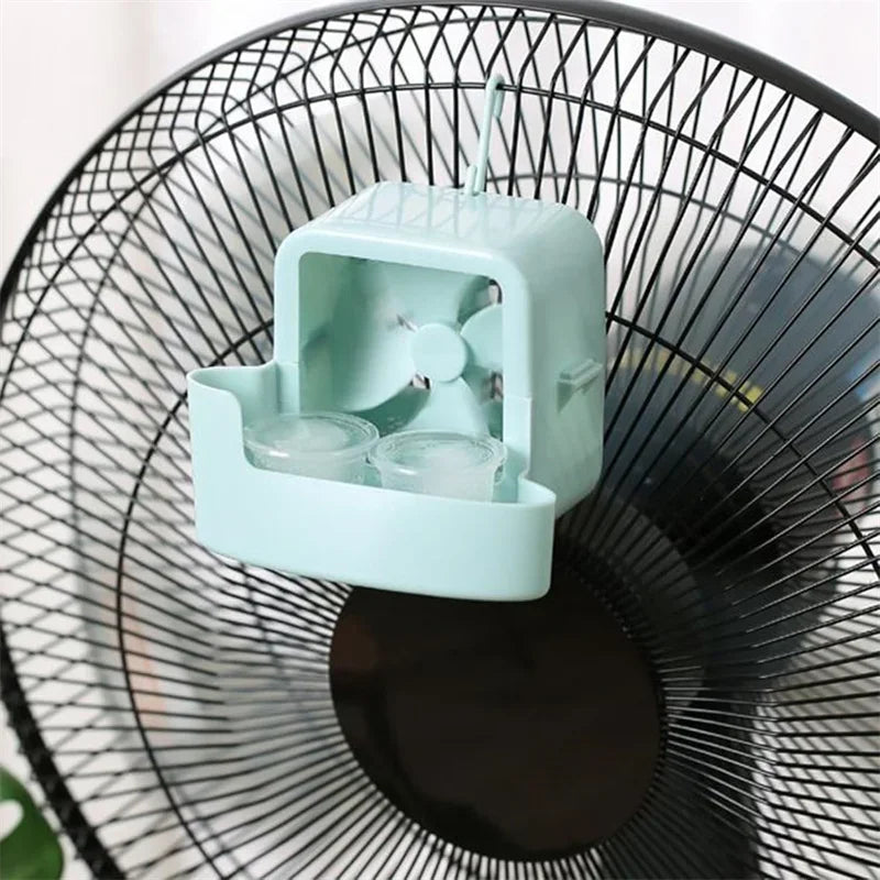 Household Cooling Box Cooler Tool for Summer Electric Fans, Portable Storage Accessory for Hanging Fans & Floor Fans