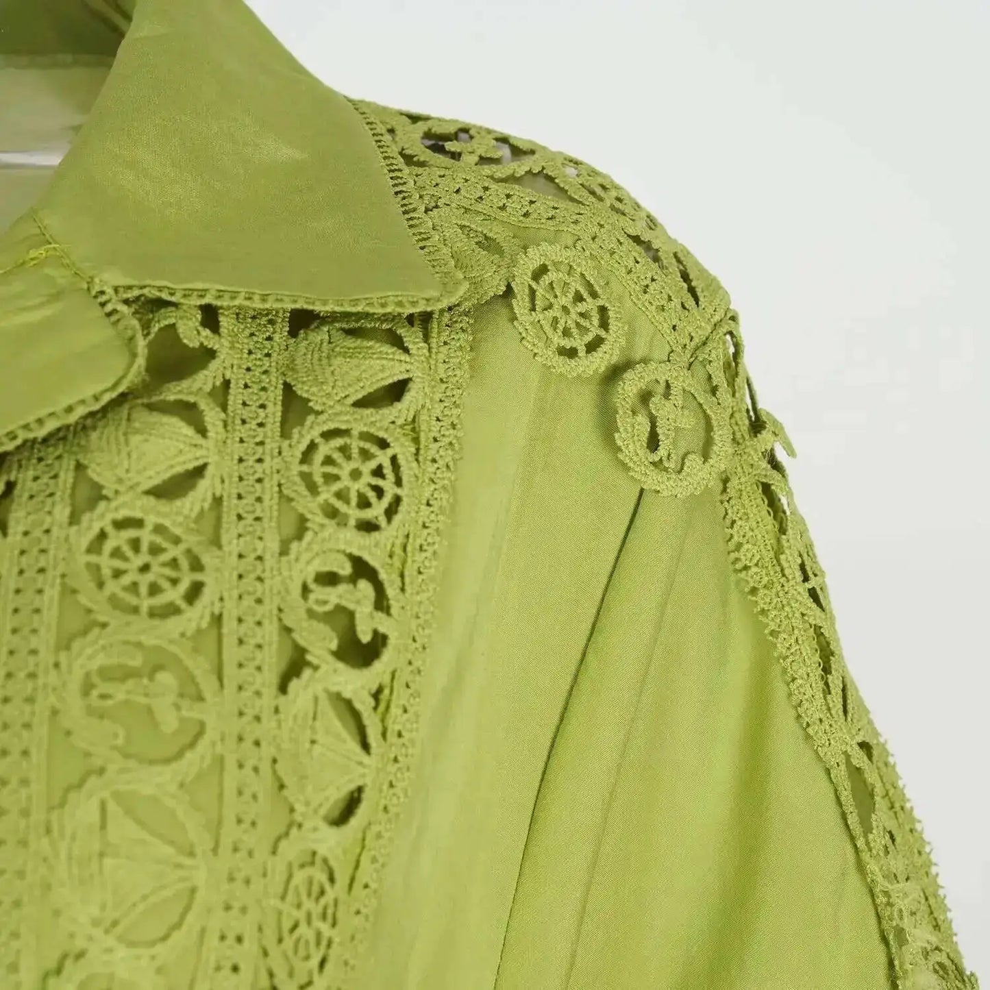 Luxury Long Maxi Dresses Shirt Women 2025 Summer Holiday Lace Embroidery Cotton Loose Big Size Hollow Out Wedding Dress White