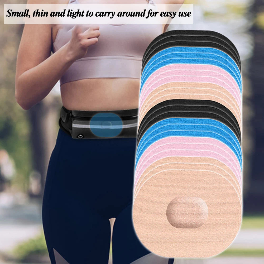 10/20Pcs Waterproof Adhesive Patches Freestyle Libre Sensor Covers Patch Clear CGM Sweatproof Overpatch Tape Long Lasting