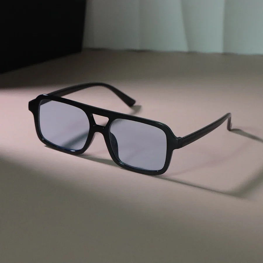 Classic Rectangle Sunglasses Women Men Fashion Vintage Sun Glasses Female Male Designer Casual Travel Shades Oculos De Sol