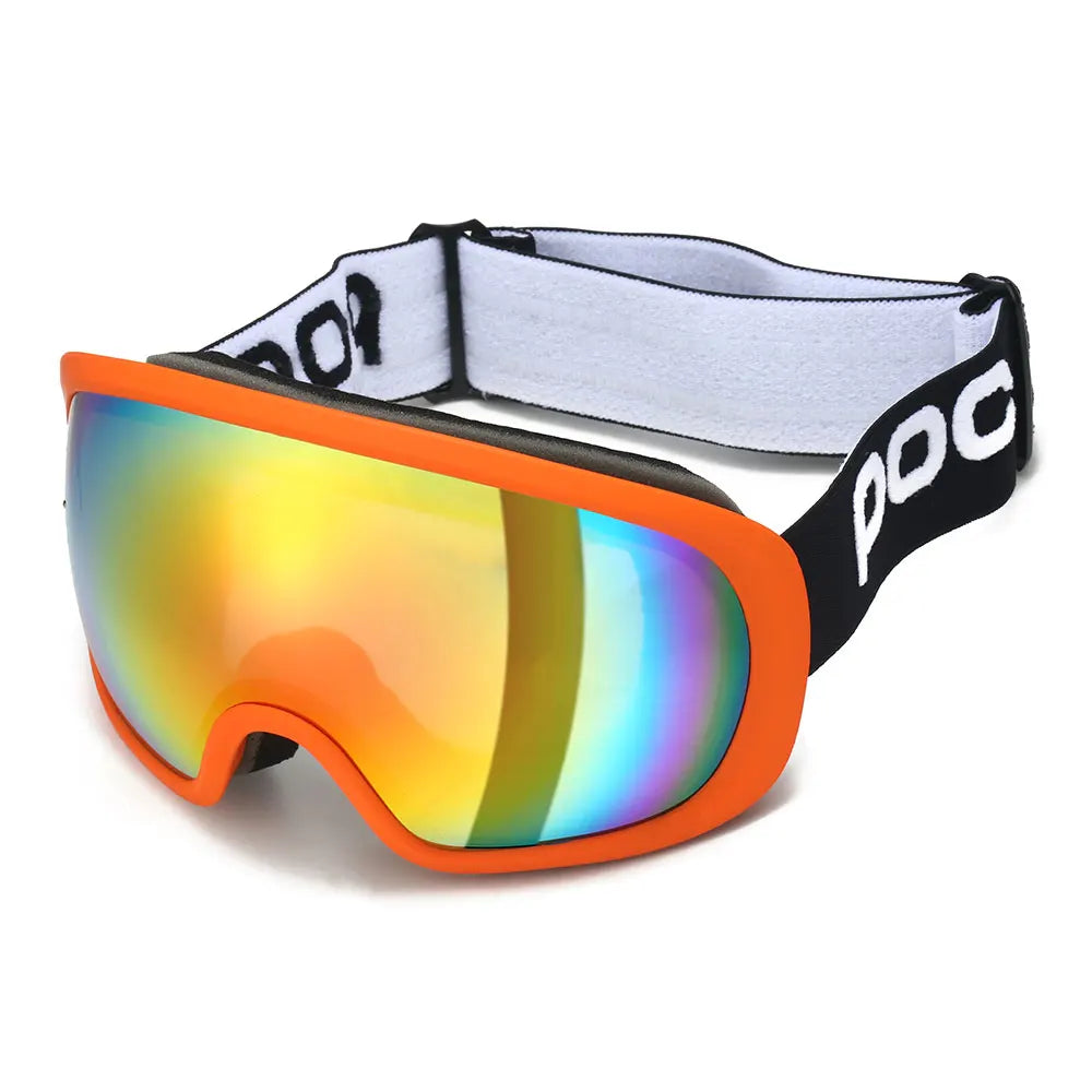 Snow Ski Goggles Snowboarding Skiing Mask for Men Women Anti-Fog Lens Kit UV400 Protection Snowmobile Glasses Motorcycle