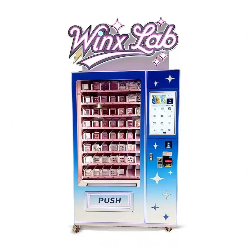 Automatic Makeup Dispenser Machine with LED Display, Smart Beauty Vending Solution for Stores and Public Locations