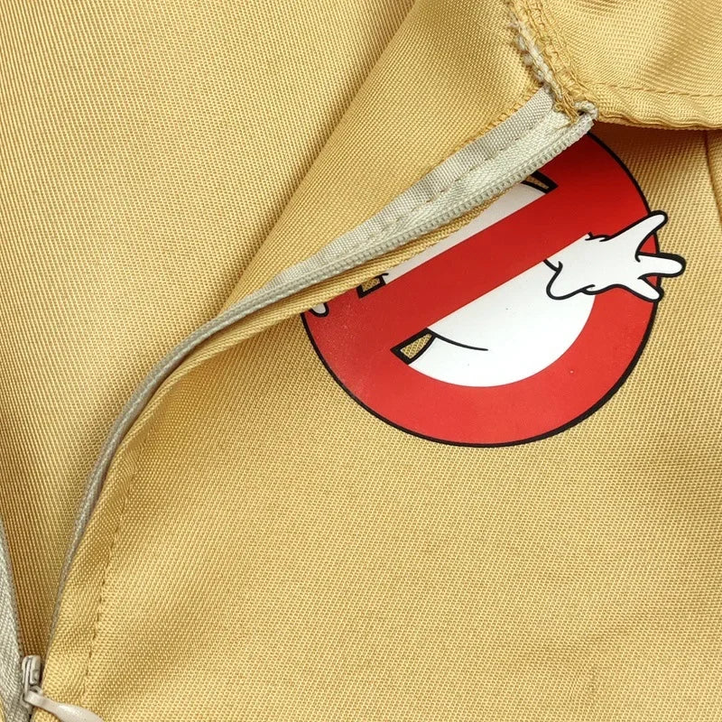 Halloween Father Ghostbusters costume theme cosplay Halloween uniform jumpsuit bag ideal adult gift
