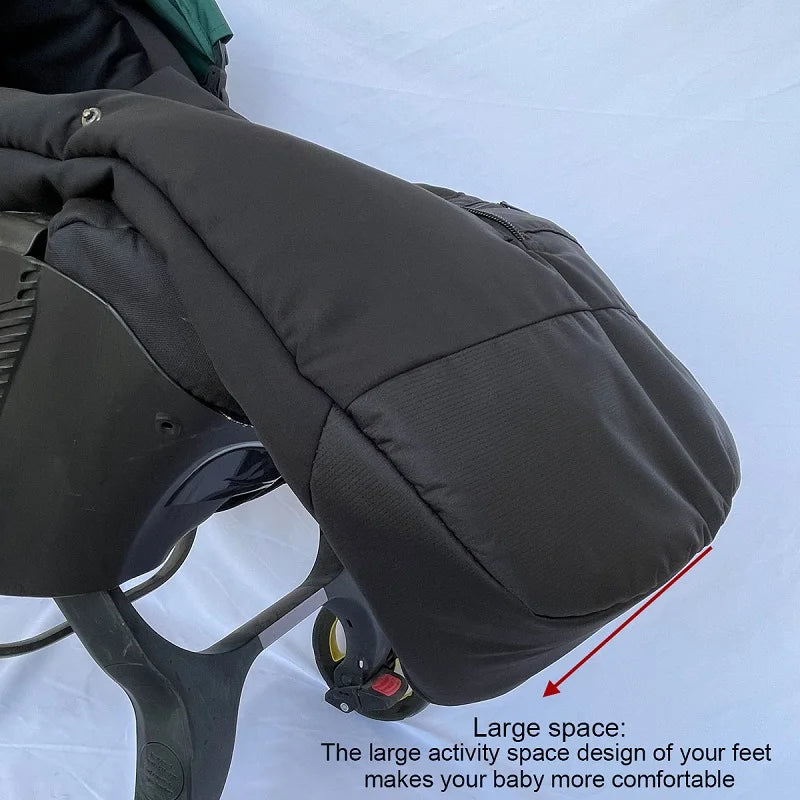 Stroller Accessories Footmuff Waterproof Warm Compatible With Doona Stroller, Universal Car Seat