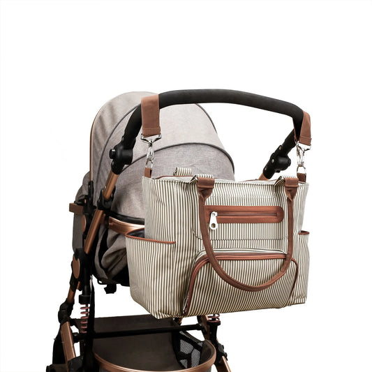 Women Shoulder Bag Travel 7 Pcs/Set Baby Diaper Bags Go Out Large Capacity Newborn Nappy  Bag with Changing Pad Multi-functional