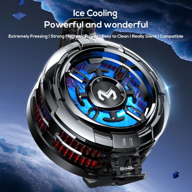 MEMO CX08 CX16 High-Power Strong Cooling Semiconductor Mobile Phone Cooler Radiator with Magnetic Attachment & Clamp