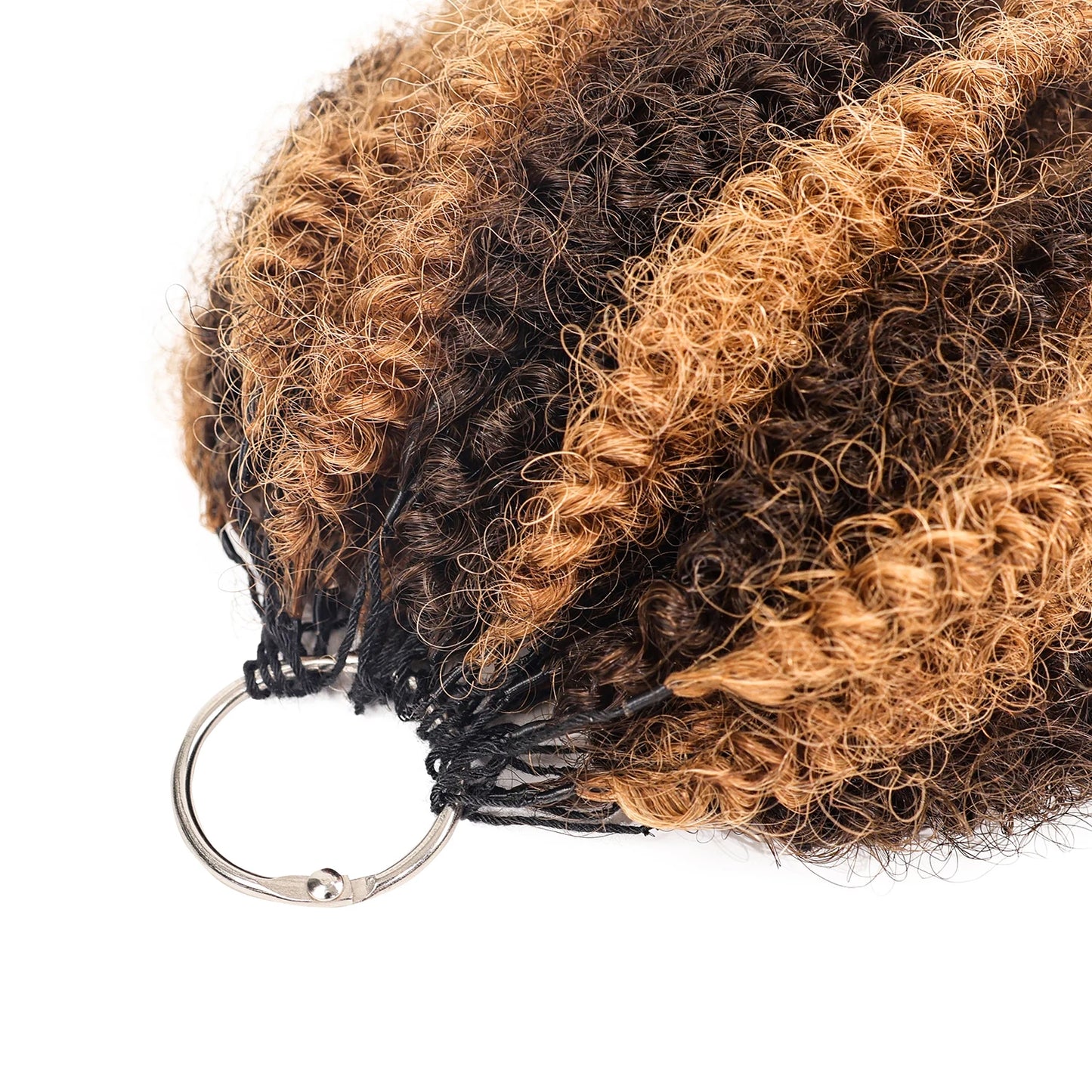 12A Afro Kinky Braiding Human Hair #430 Curly Extensions Crochet Braiding Hair 12-18Inchs  Pre-Separated Crochet Feather Hair
