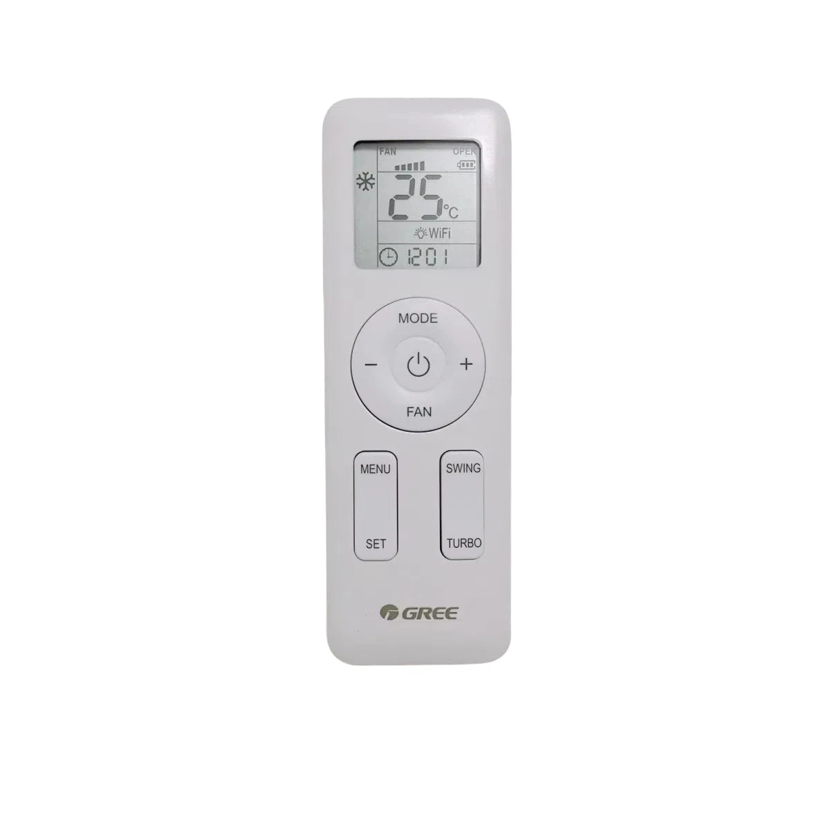 Gree's Brand New Original Remote Control with Various English Versions, Compatible with Both Split and Cabinet Machines