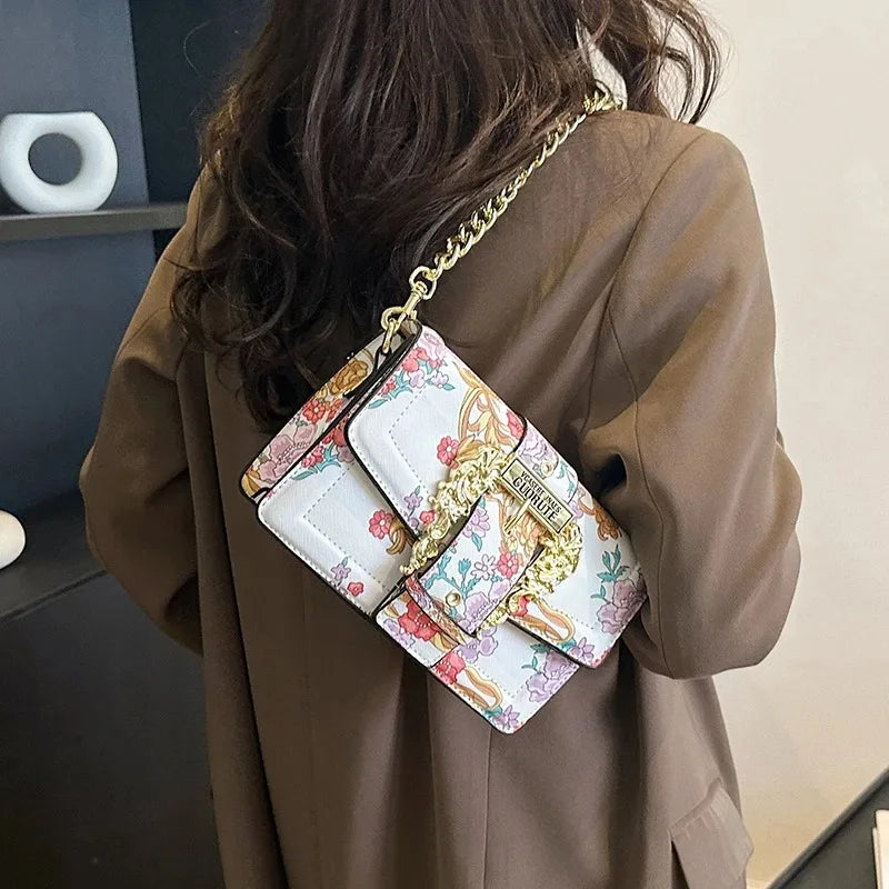 Fashion Large Capacity Diaper Bag Women's Luxury Leather Tote Vintage Crossbody Bag Minimalist Designer Elegant Stylish