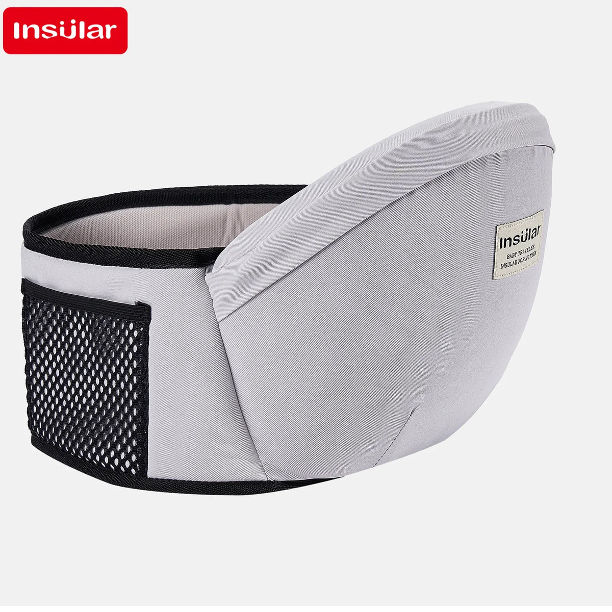 Adjustable Front Facing Baby Carrier Waist Stool with Hipseat Belt for Kids Infant Walkers Sling Hold Waist Belt Backpack