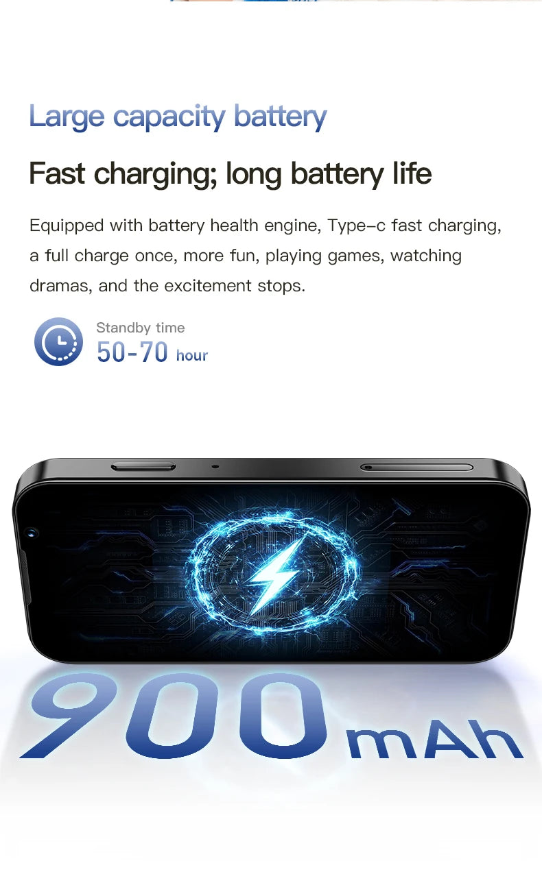SOYES i17 Mini Smartphone 3.0" Screen 2GB RAM 16GB ROM Dual SIM Standby Dual Camera Android 9.0 Small Mobile Phone