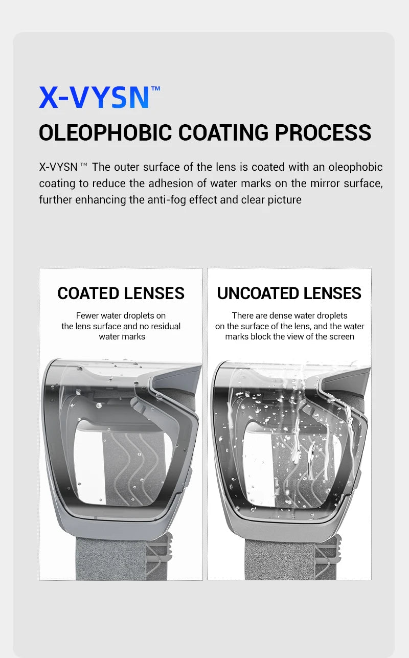 Kapvoe Photochromic Snow Goggles Ski Snowboard Anti-Fog Mask for Men Women Eyewear UV400 Protection Glasses Snowmobile Winter