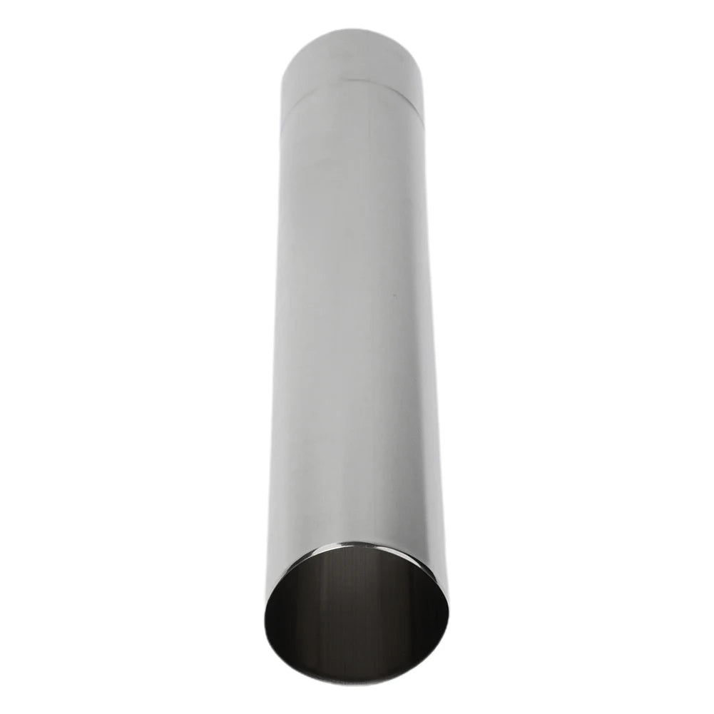 Stainless Steel Chimney Straight Exhaust Pipe Portable Chimney Pipe Hot Tent Stove Outdoor Woodstove Accessories Winter Heater