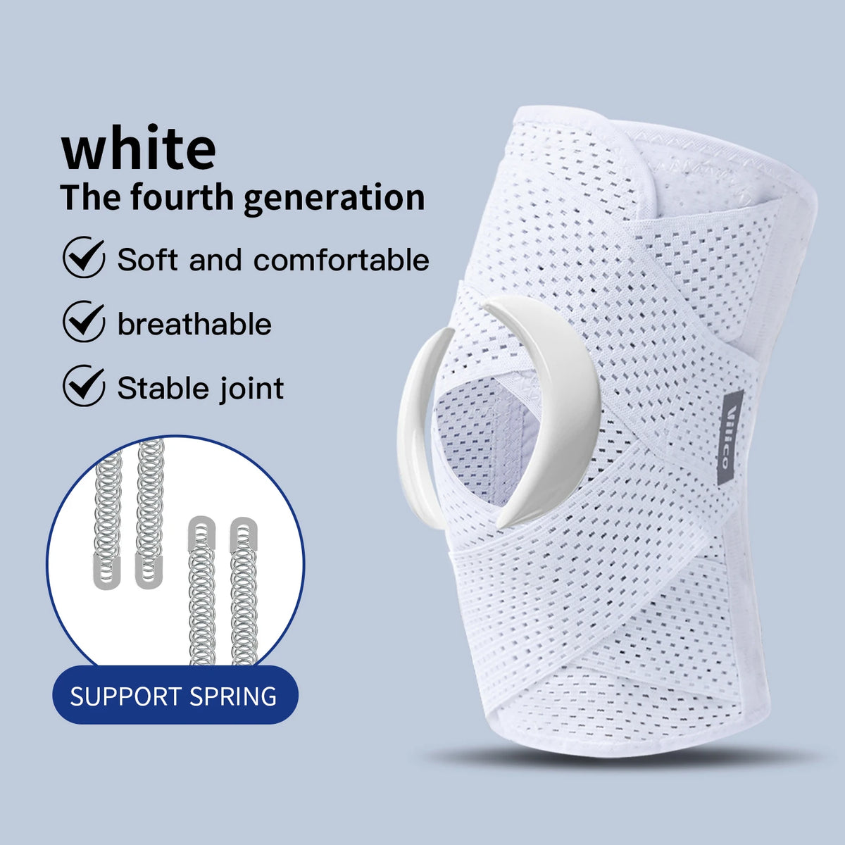 1PC Sports Kneepad Men Women Pressurized Elastic Knee Pads Arthritis Joints Protector Fitness Gear Volleyball Brace Protector