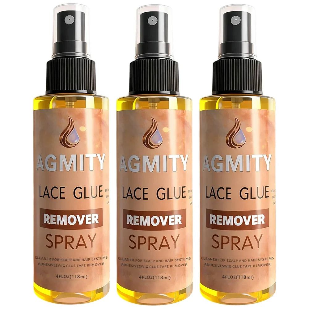 118ML Wig Glue Remover For Lace Wigs Tape Glue Remover Spray Keratin Glue Removel Spray for Closure Hairpiece Toupee Makeup Tool