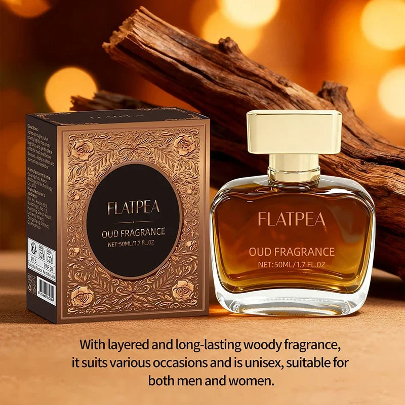 Arabian Luxury Eau de Parfum, Unisex Oud Woody Long Lasting Perfume,Leather Musk Sandalwood Scent, Strong Oriental Fragrance