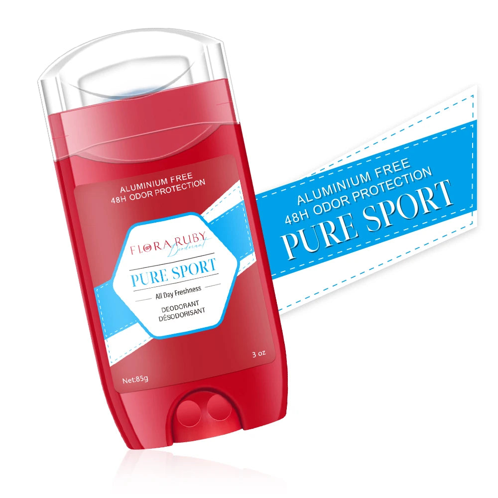 Aluminum Free 48-Hour Sweat and Odor Protection Body Deodorant Stick, All-Day Underarm Protection for Men and Women