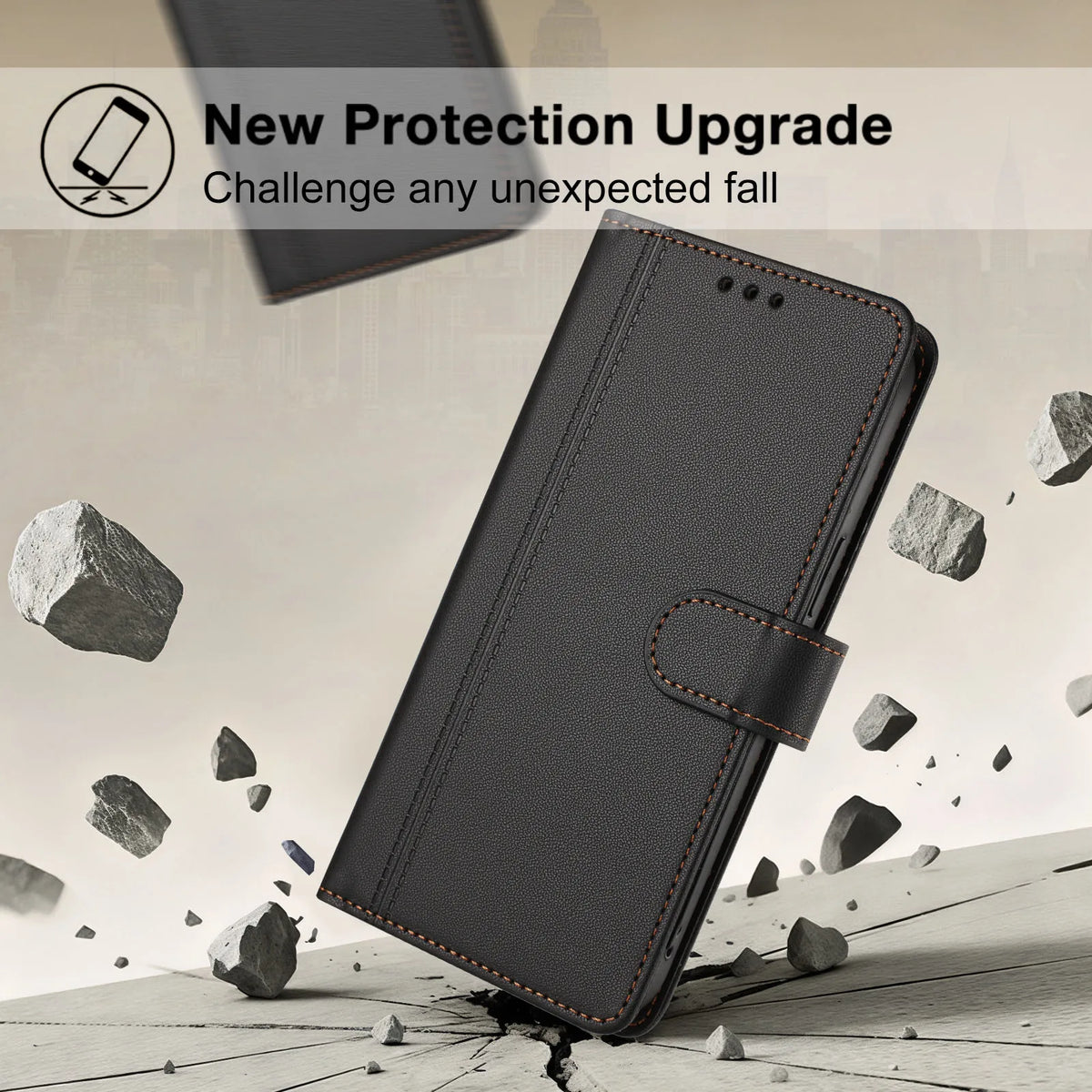 PU Leather Flip Phone Case For Oneplus 8T 9R 10T 11R 12R 13R 15T Holder 9 Card Slots Wallet Cover For Oneplus 13 12 11 10 9 Pro