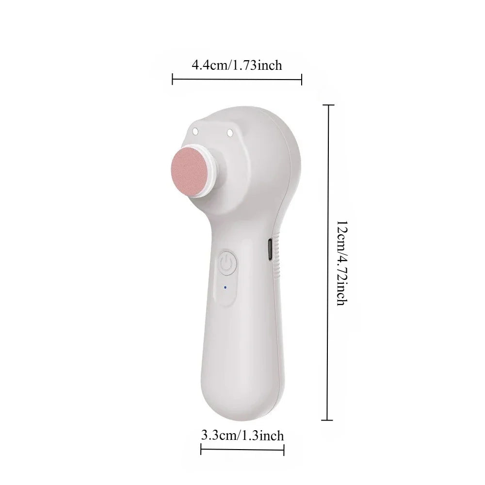 Rechargeable 6 In 1 Electric Baby Nail Trimmer, Low Noise Safe Nail Sharpener, Multifunctional Infant Kids Nail Care Cutter