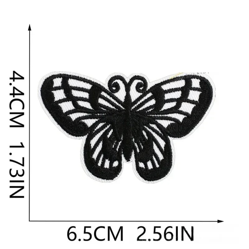 Halloween Themed Style Embroidere Costume Punk DIY Sewing IronCostume Hot Stick Patch