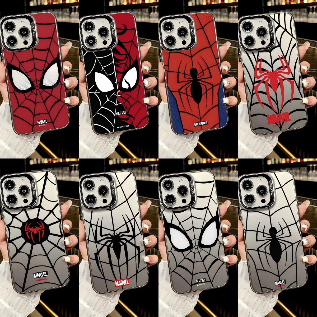 Cool MarvelS SpiderS-ManS Hot Phone Case For iPhone 17 17e 16e 16 15 14 13 12 11 mini Pro Max XR Air Plus Anti Fall Matte Cover