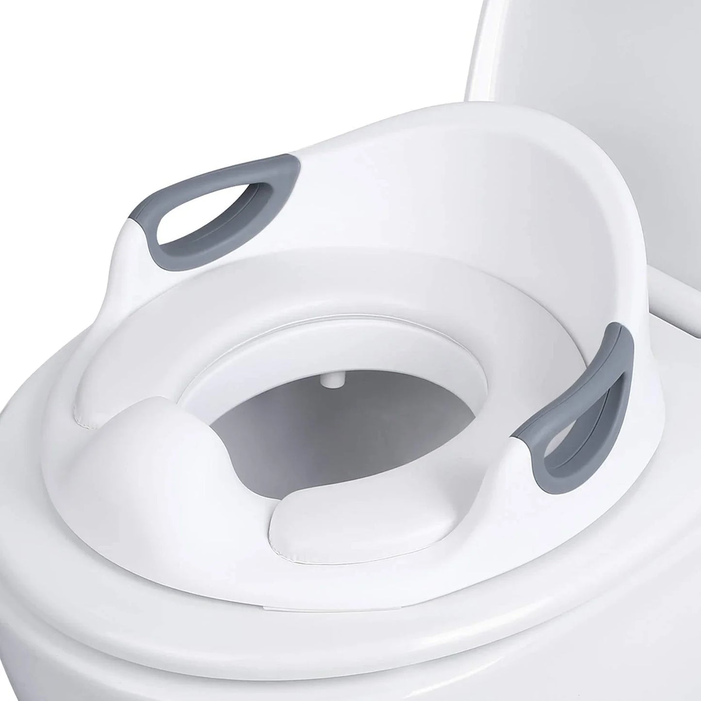 Children Toilet Seat Baby Toddler Toilet Seat Adapter with Handles Commode Pew Child Commode Pew Adapter Home Supplies