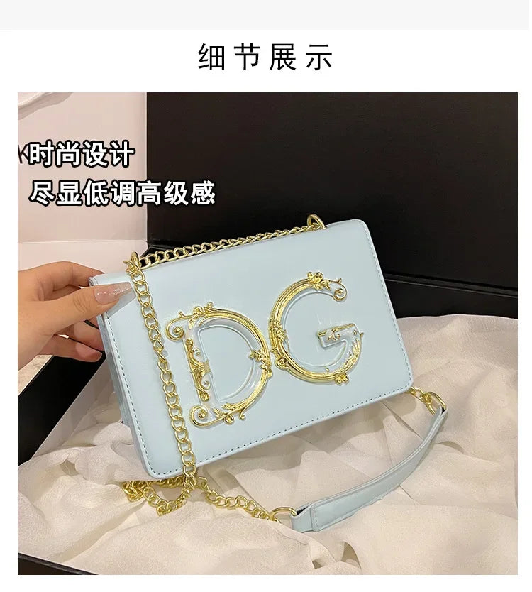 Leather Diaper Bag Vintage Textured Retro Square Satchels Shoulder Bag For Women Trendy Fashionable Large Capacity