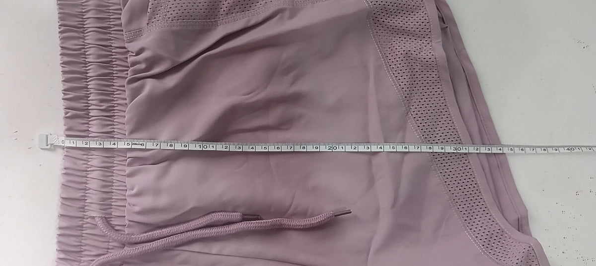 Loose Sports Shorts Women's High-Waisted Double-Layer Anti-Glare Yoga Fitness Pants Running Quick-Drying Training Outerwear Hot
