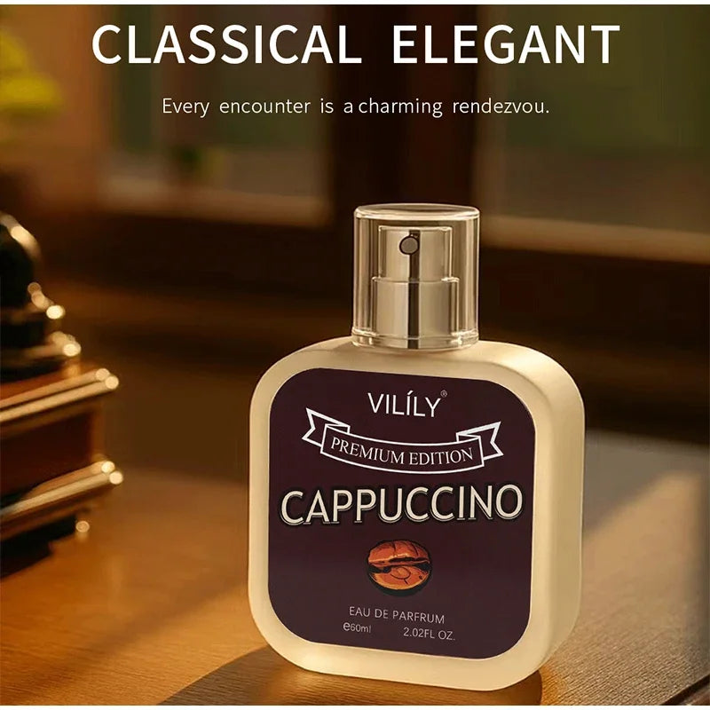 Coconut Vanilla Chocolate Milk Coffee Cream Men Perfume Spray,Fruity Floral Gourmand Notes Unisex Scent,Musk Fragrance Mist