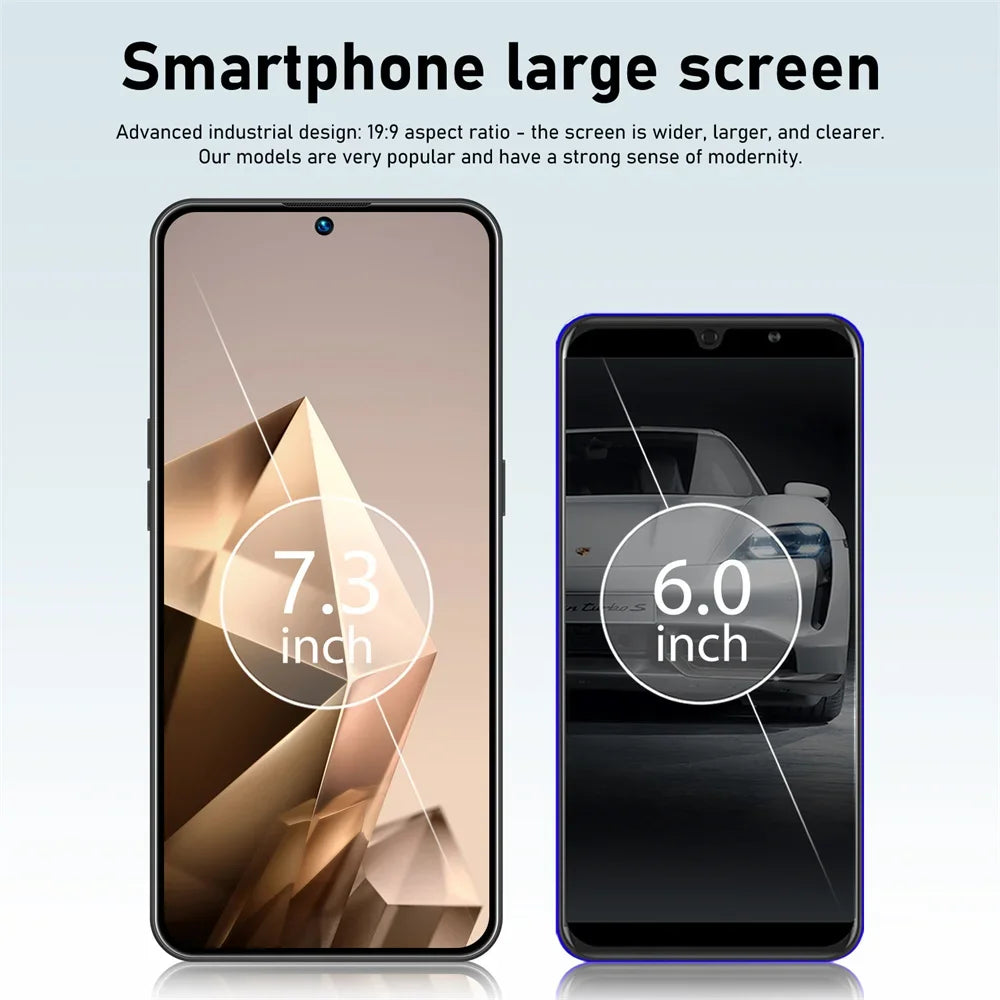 Cheap Mobile Phones Silicone Protective Cover for S28 Ultra Smartphone Accessories 7.3HD High-quality Cell Phone Case Android 5G
