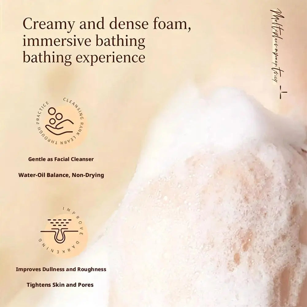 Sandalwood Soap Cleansing Soap,Handmade Bath Deodorant Moisturizing Shower, Long Lasting Plant Based Body Soap For Men & Women